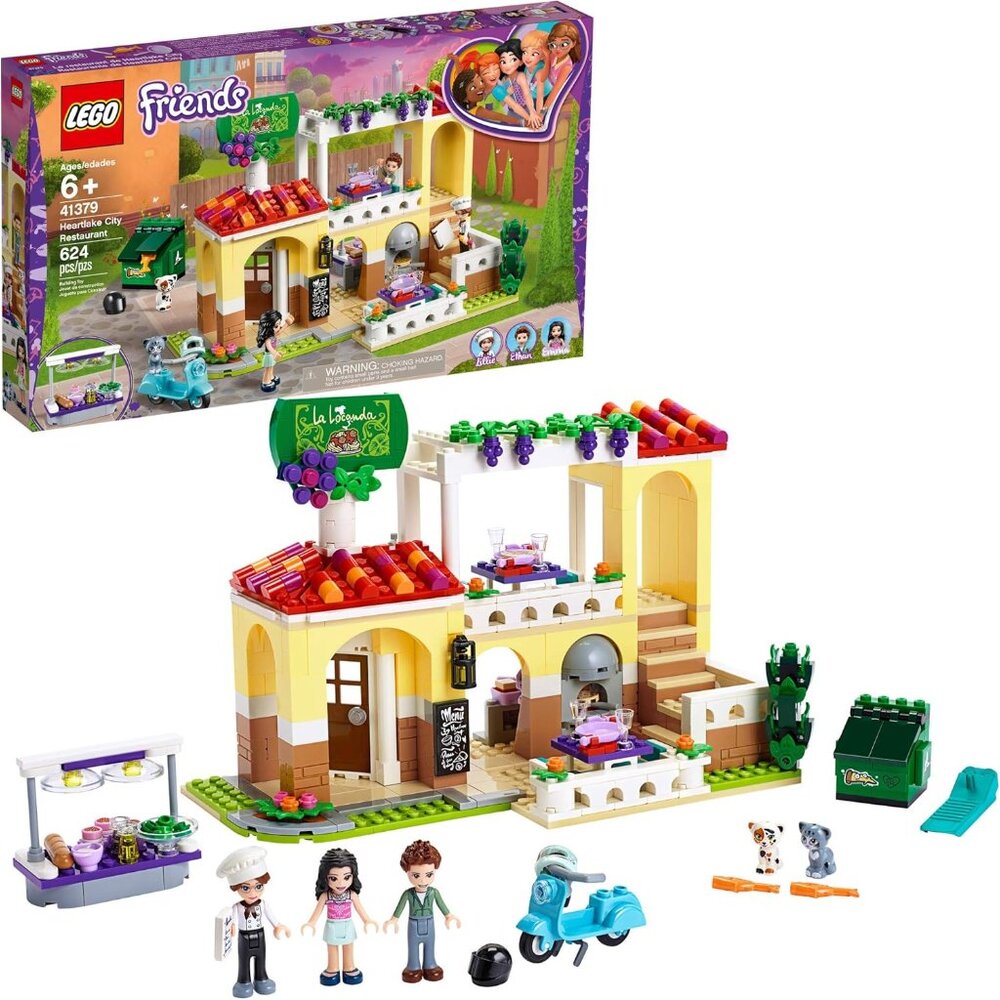 Lego  Friends Heartlake City Restaurant 41379Brand New